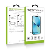  Stikla ekrāna aizsargs 2.5D Perfectionists Xiaomi Redmi Note 13 4G/Note 13 5G/Note 13 Pro 5G/Poco X6 5G black 